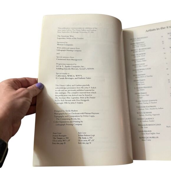 Vintage. The American West Book. Legendary Artists of the Frontier. - Picture 4 of 6